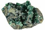 Green Cubic Fluorite Crystal Cluster - China #112635-1
